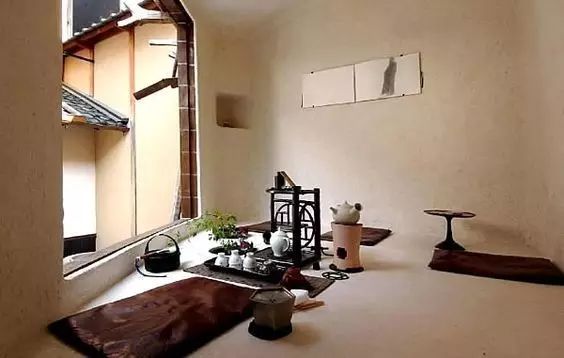 中式裝飾，家雖小茶室亦可很精致