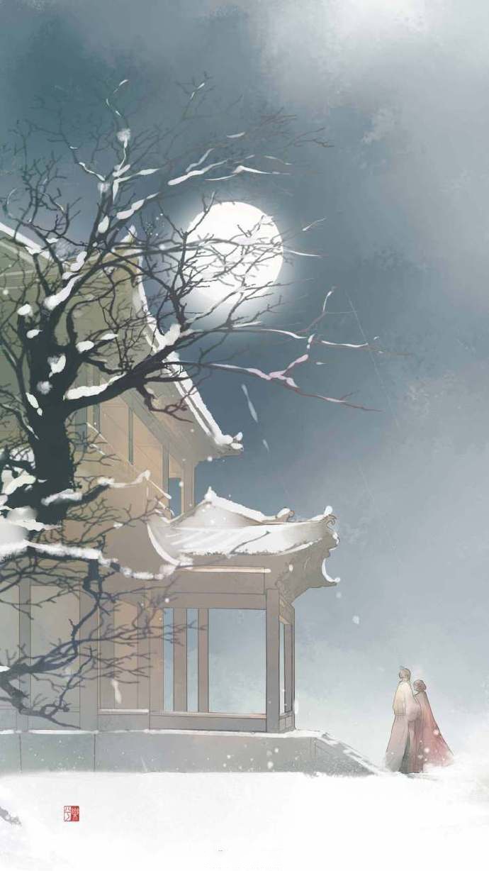 9款淡雅水彩禪意古風(fēng)背景，古風(fēng)手機壁紙圖片