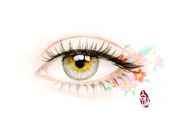 如何描繪驚艷迷人的眉眼？唯美的古風(fēng)女子眉眼