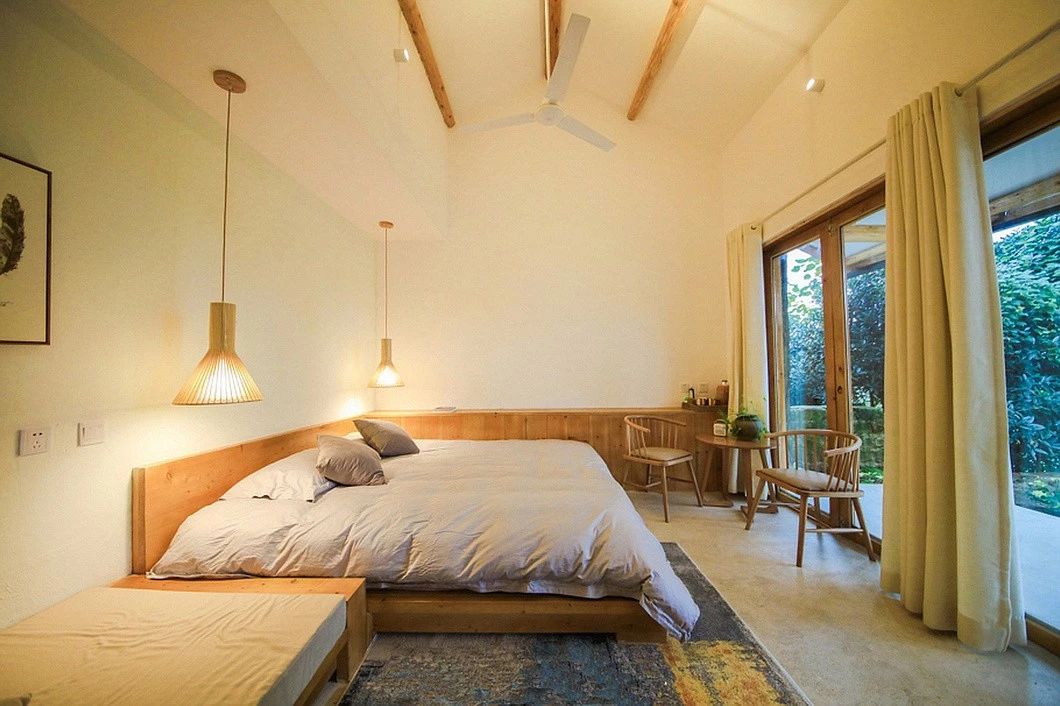 一所茶園里的民宿，過著鄉(xiāng)下悠閑愜意的日子