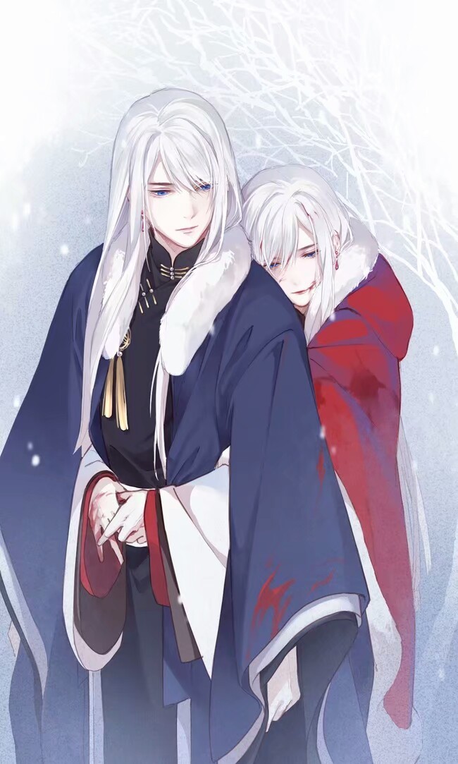 20張白發(fā)古風(fēng)美男圖集，滿頭銀發(fā)真的好迷人