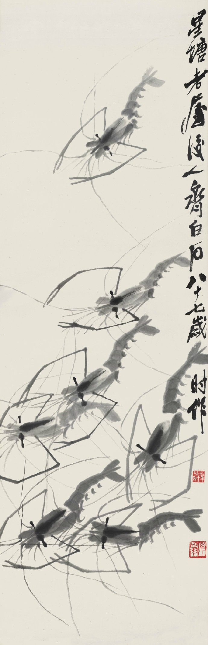 齊白石作品集合（90張），齊白石國(guó)畫作品欣賞