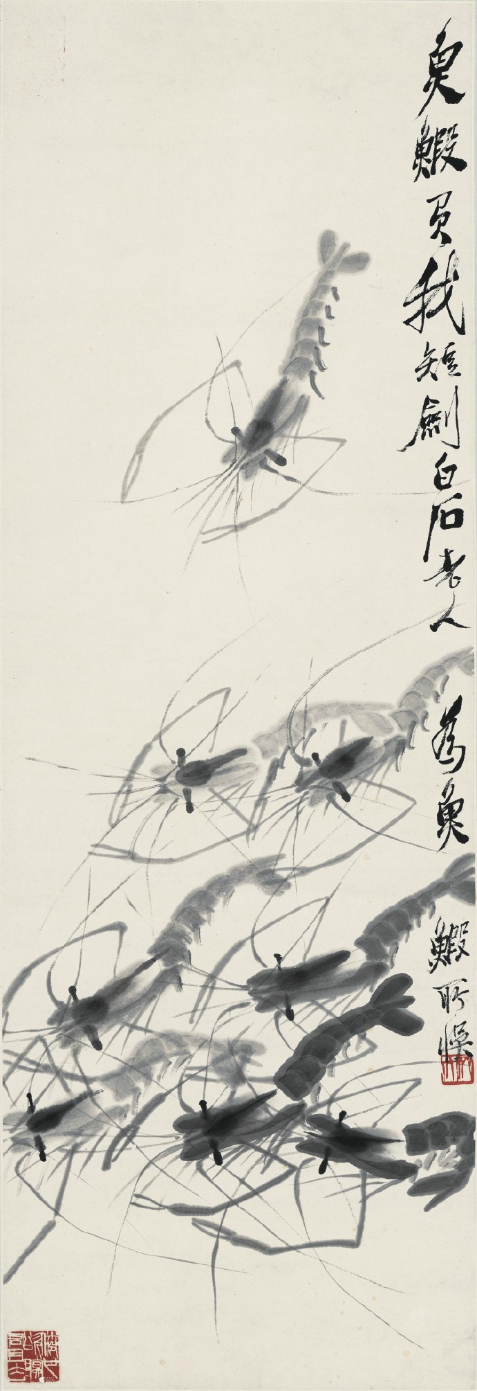 齊白石作品集合（90張），齊白石國(guó)畫作品欣賞