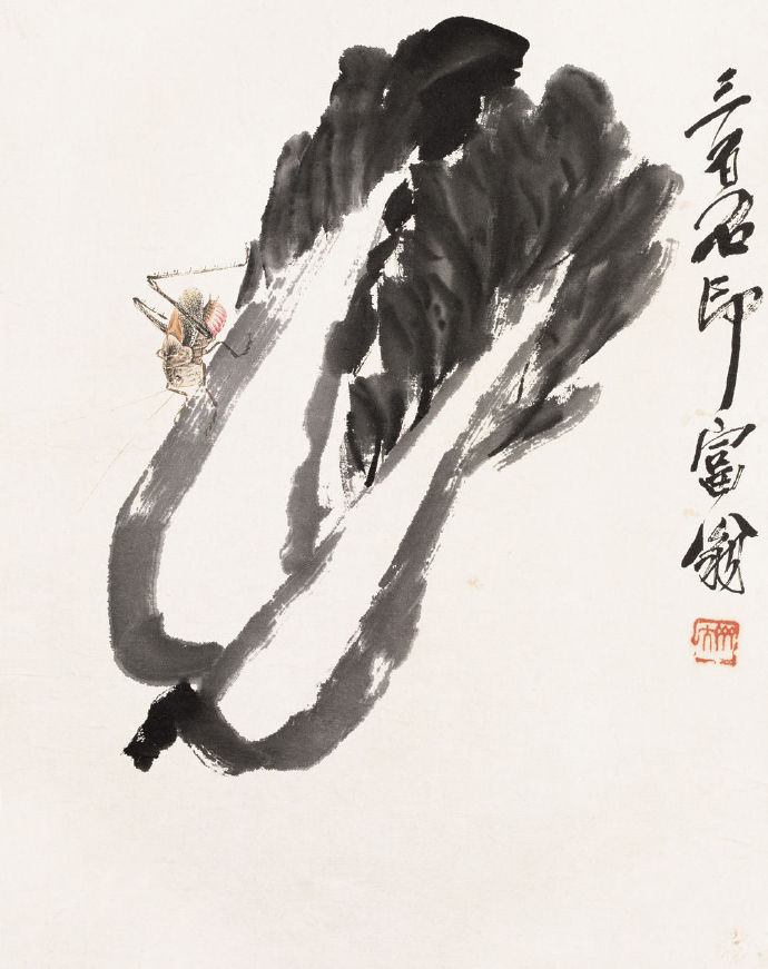 齊白石作品集合（90張），齊白石國畫作品欣賞