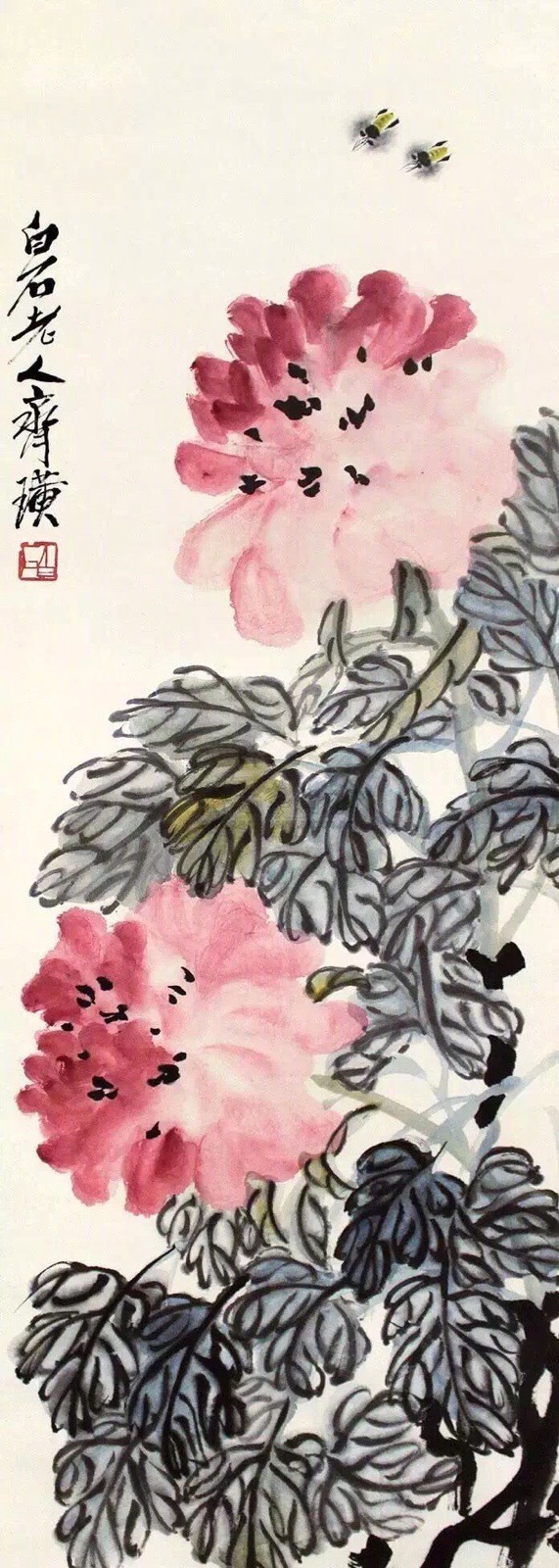 齊白石作品集合（90張），齊白石國(guó)畫作品欣賞