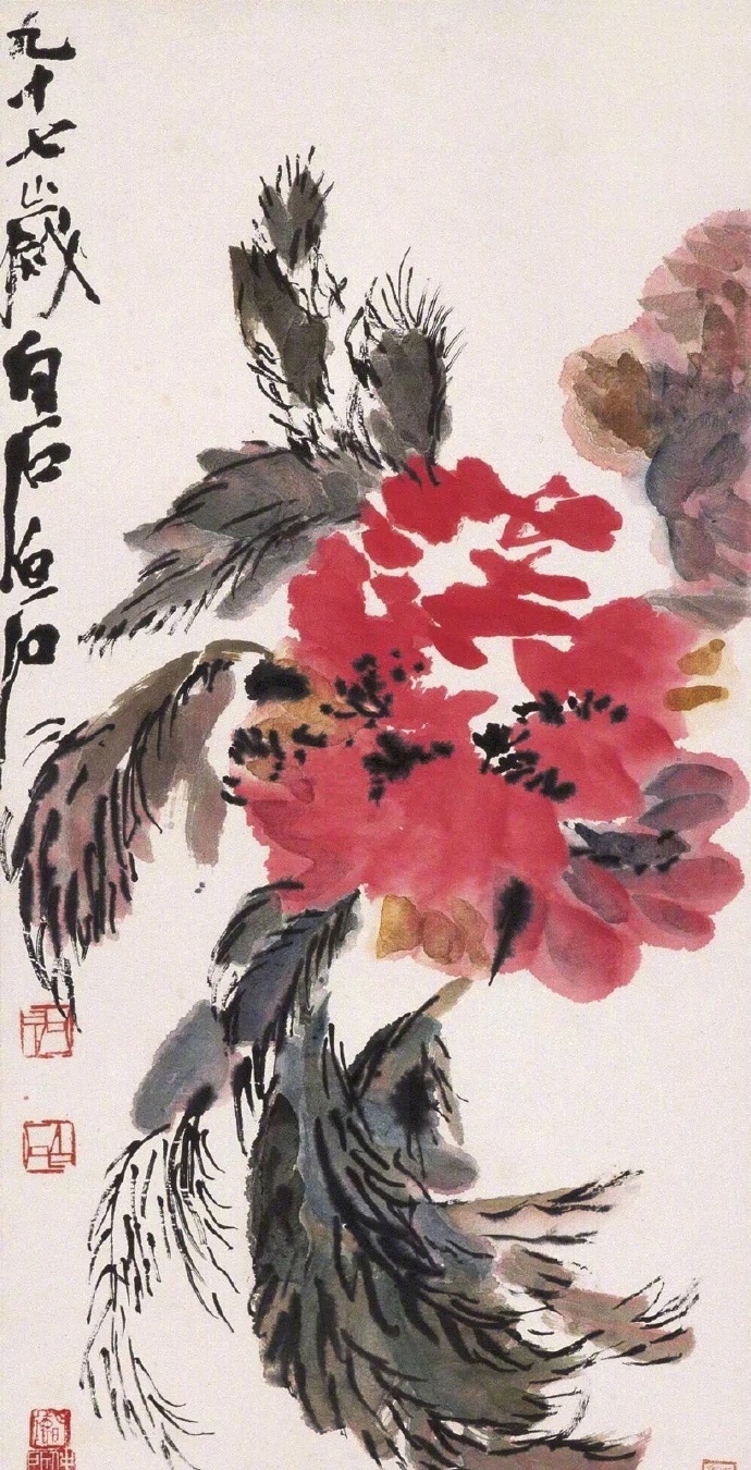 齊白石作品集合（90張），齊白石國(guó)畫作品欣賞