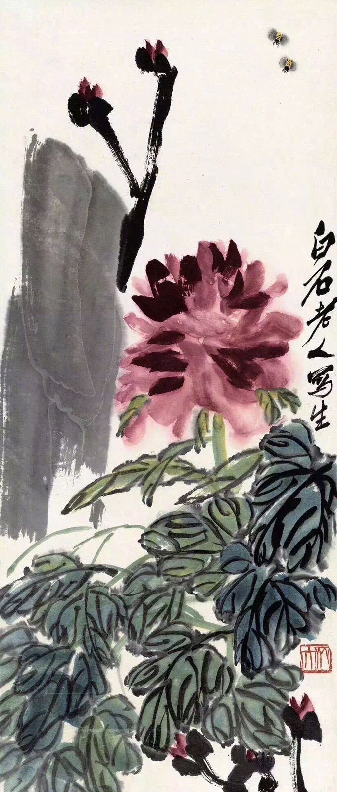 齊白石作品集合（90張），齊白石國(guó)畫作品欣賞