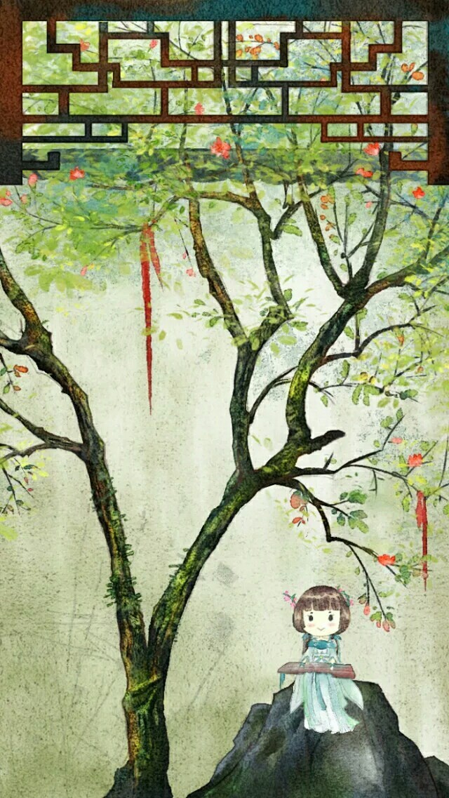 清新水墨風情的古風圖集，超有意境的古風圖片