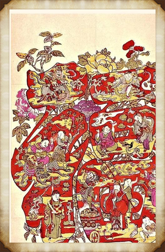 57張木板年畫圖集，帶你回味家佳樂文學(xué)