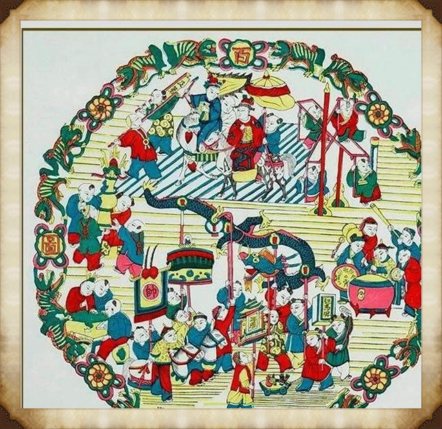 57張木板年畫圖集，帶你回味家佳樂文學(xué)