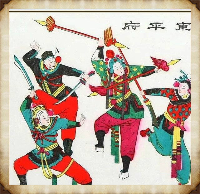 57張木板年畫圖集，帶你回味家佳樂文學(xué)