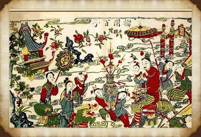 57張木板年畫圖集，帶你回味家佳樂文學(xué)