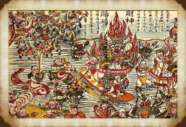 57張木板年畫圖集，帶你回味家佳樂文學(xué)