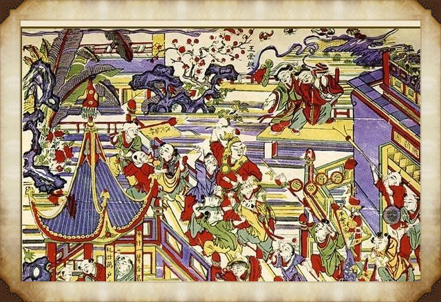 57張木板年畫圖集，帶你回味家佳樂文學(xué)