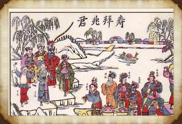 57張木板年畫圖集，帶你回味家佳樂文學(xué)