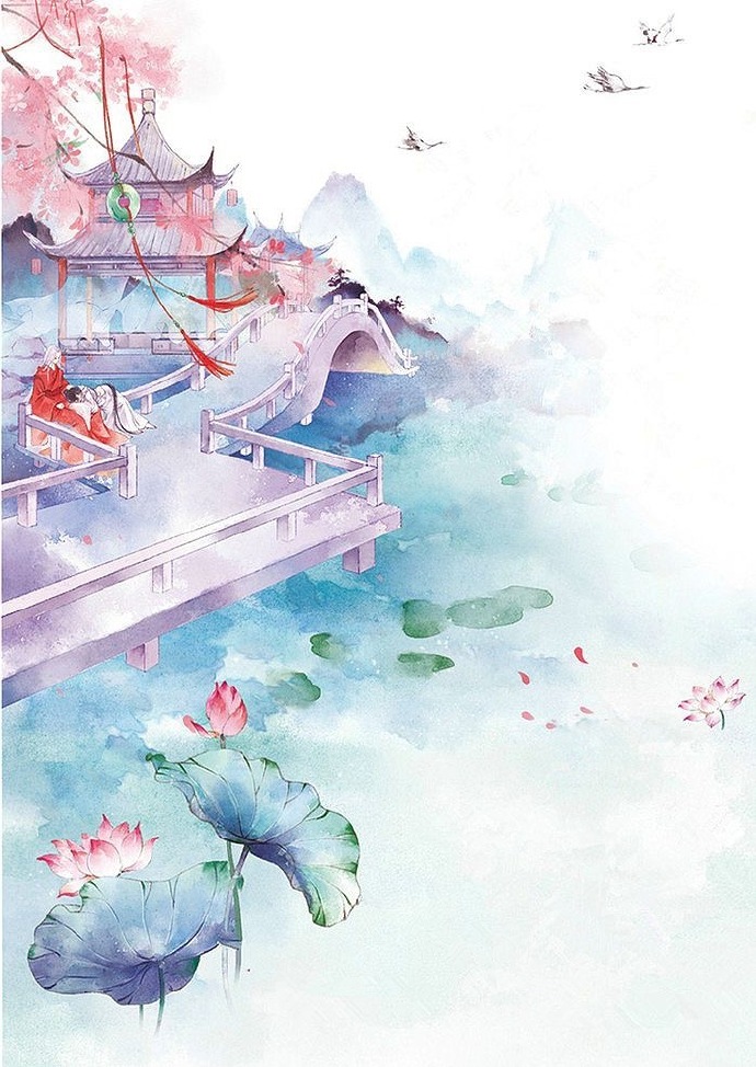 超唯美水墨古風(fēng)圖片，適合夏天的古風(fēng)壁紙圖集