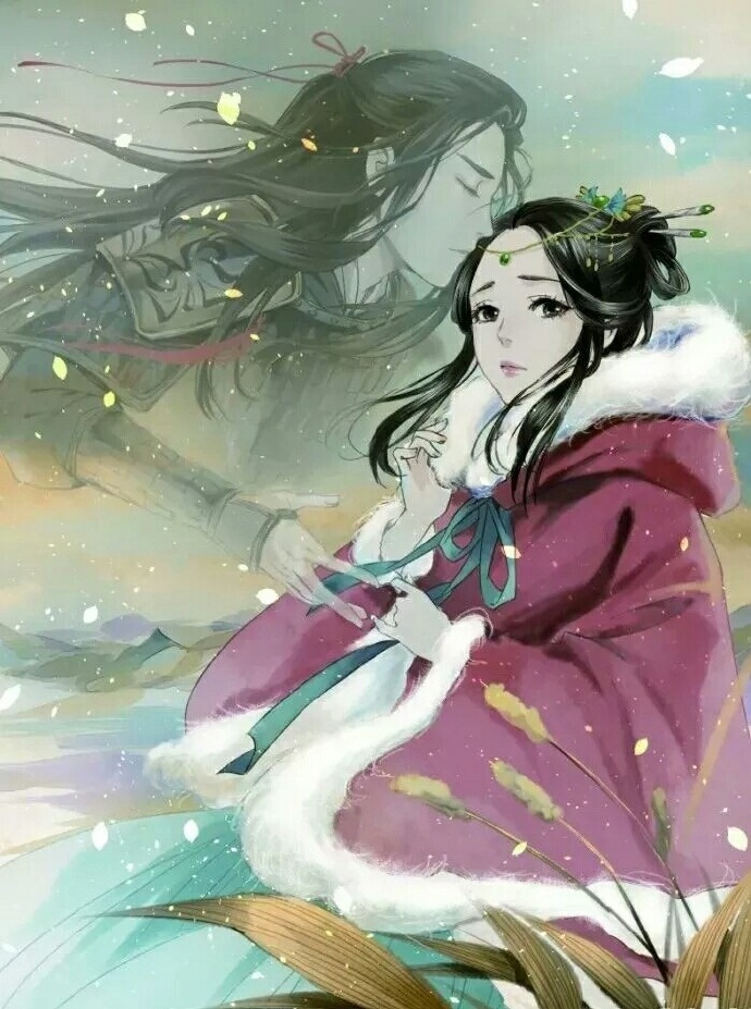 25張超甜情侶古風(fēng)圖片，只愿得一人心