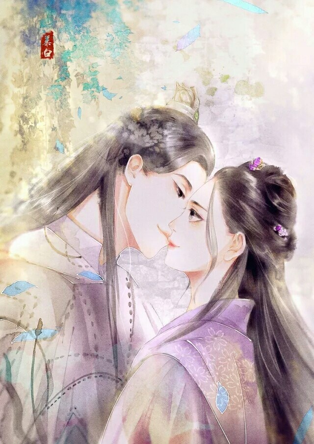 25張超甜情侶古風(fēng)圖片，只愿得一人心