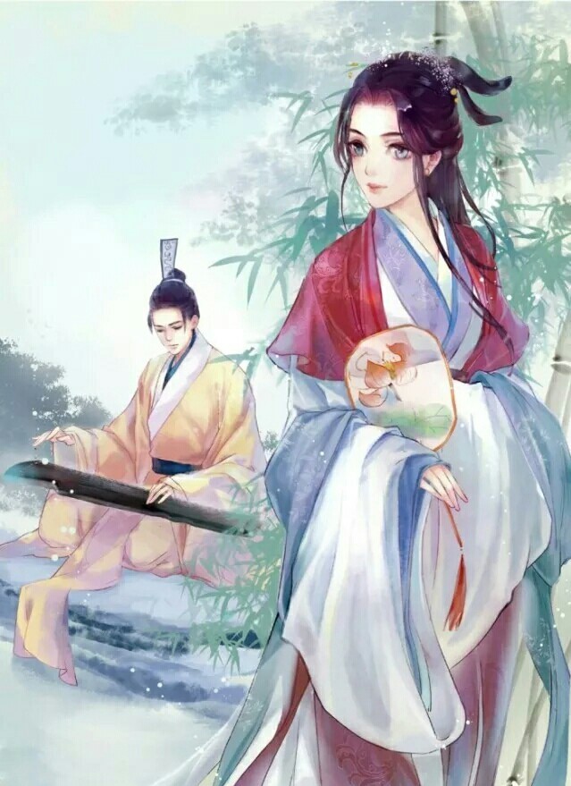 25張超甜情侶古風(fēng)圖片，只愿得一人心