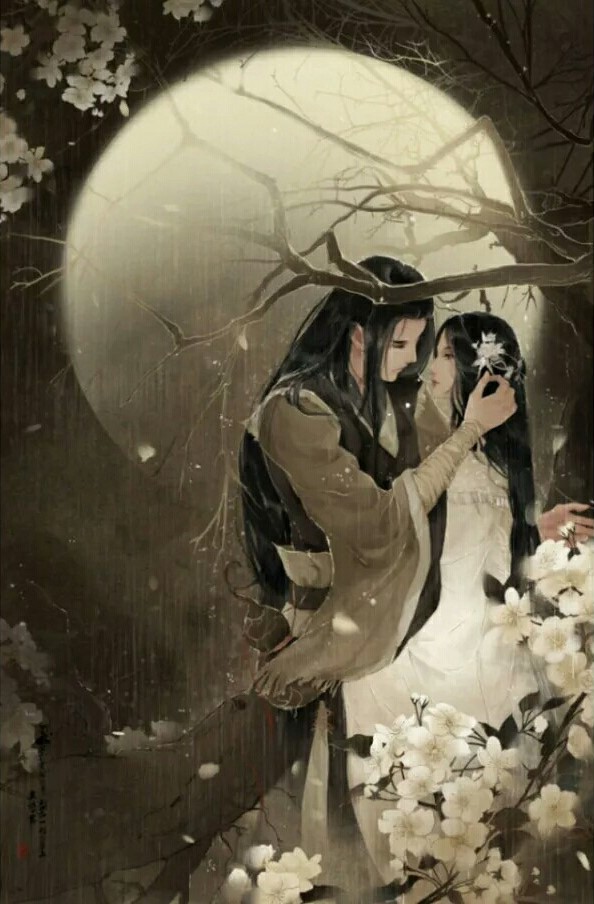 25張超甜情侶古風(fēng)圖片，只愿得一人心