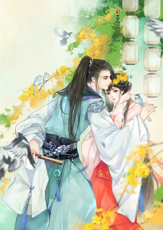 25張超甜情侶古風(fēng)圖片，只愿得一人心