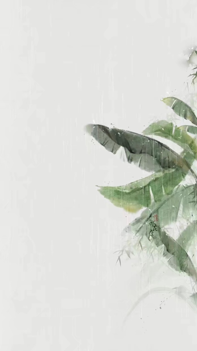 雨天小清新壁紙圖集，好有意境的唯美古風(fēng)圖片