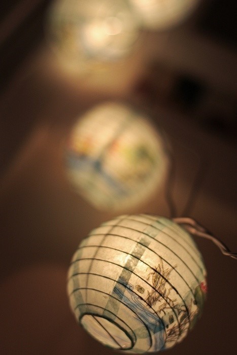 中式燈具之美，美燈配美景美哉