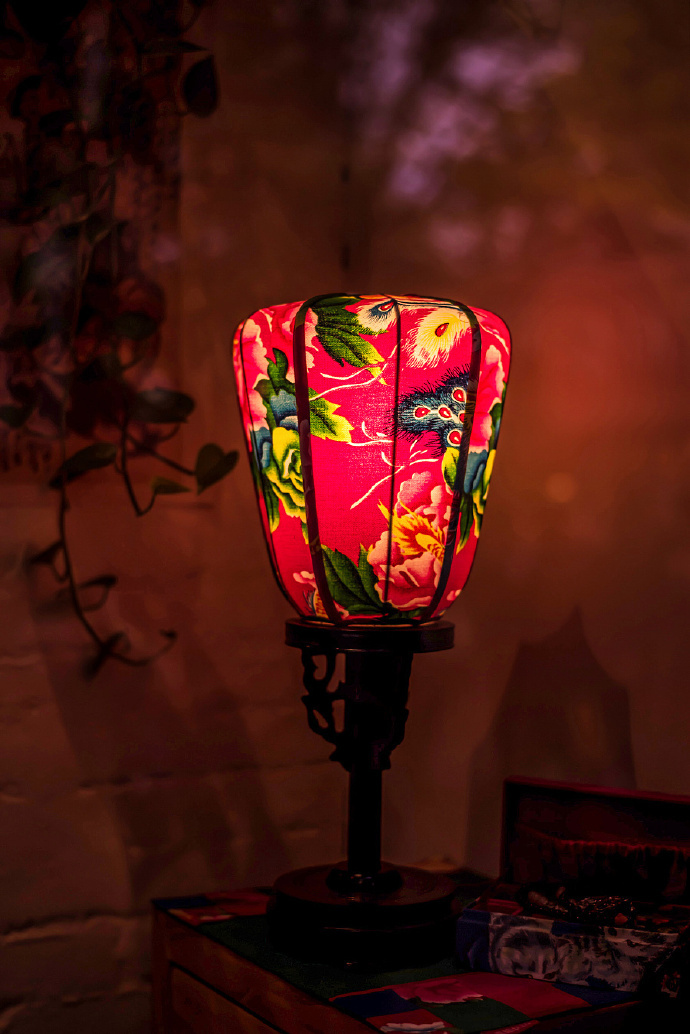 中式燈具之美，美燈配美景美哉