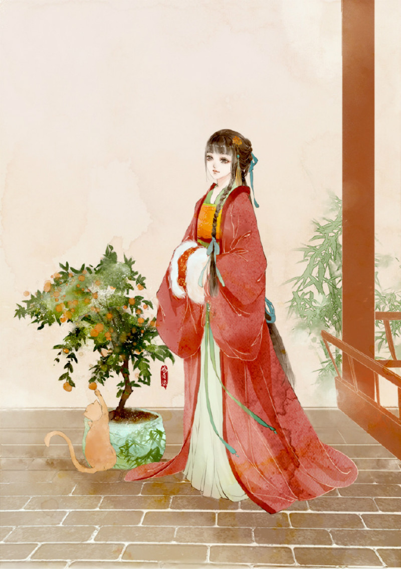 迷人的古風圖片女子，超美古風女子圖集(47張)