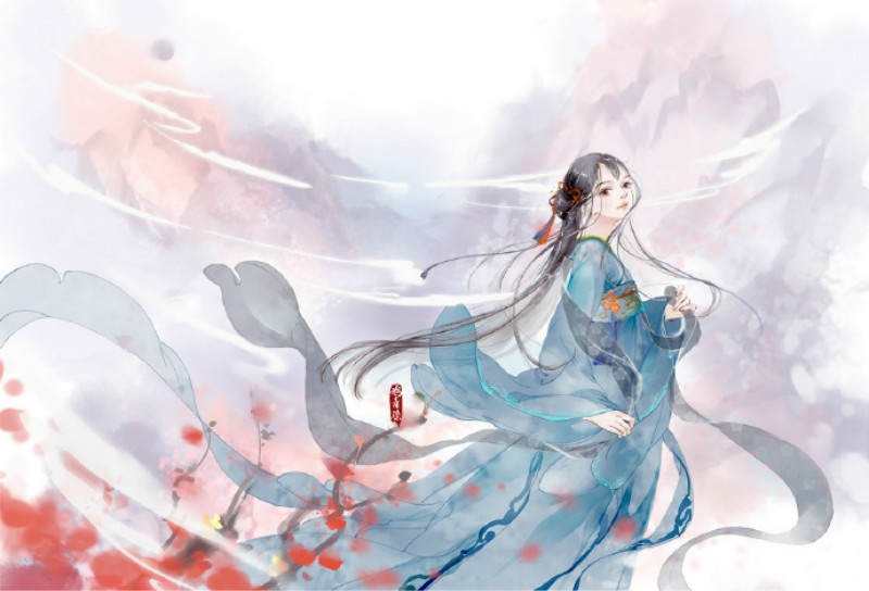 迷人的古風圖片女子，超美古風女子圖集(47張)