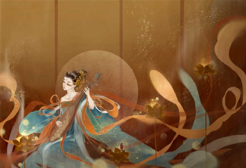 迷人的古風圖片女子，超美古風女子圖集(47張)