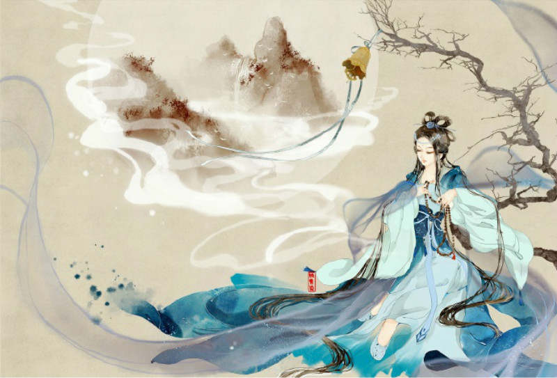 迷人的古風圖片女子，超美古風女子圖集(47張)