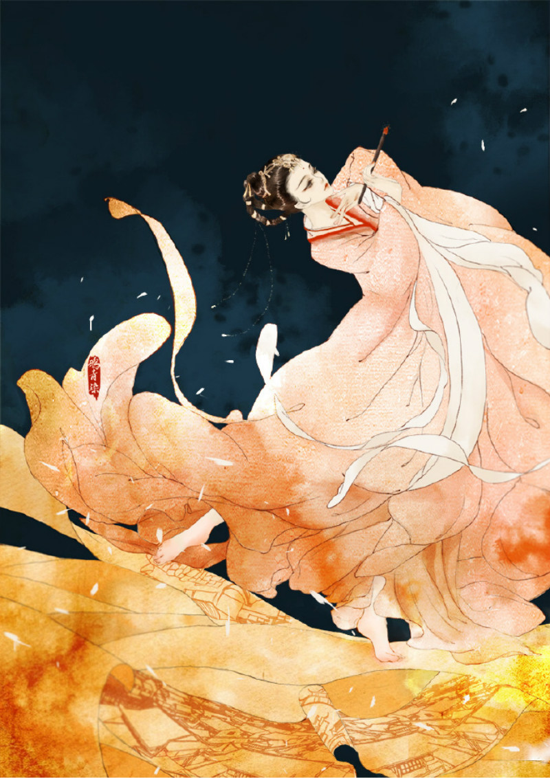 迷人的古風圖片女子，超美古風女子圖集(47張)