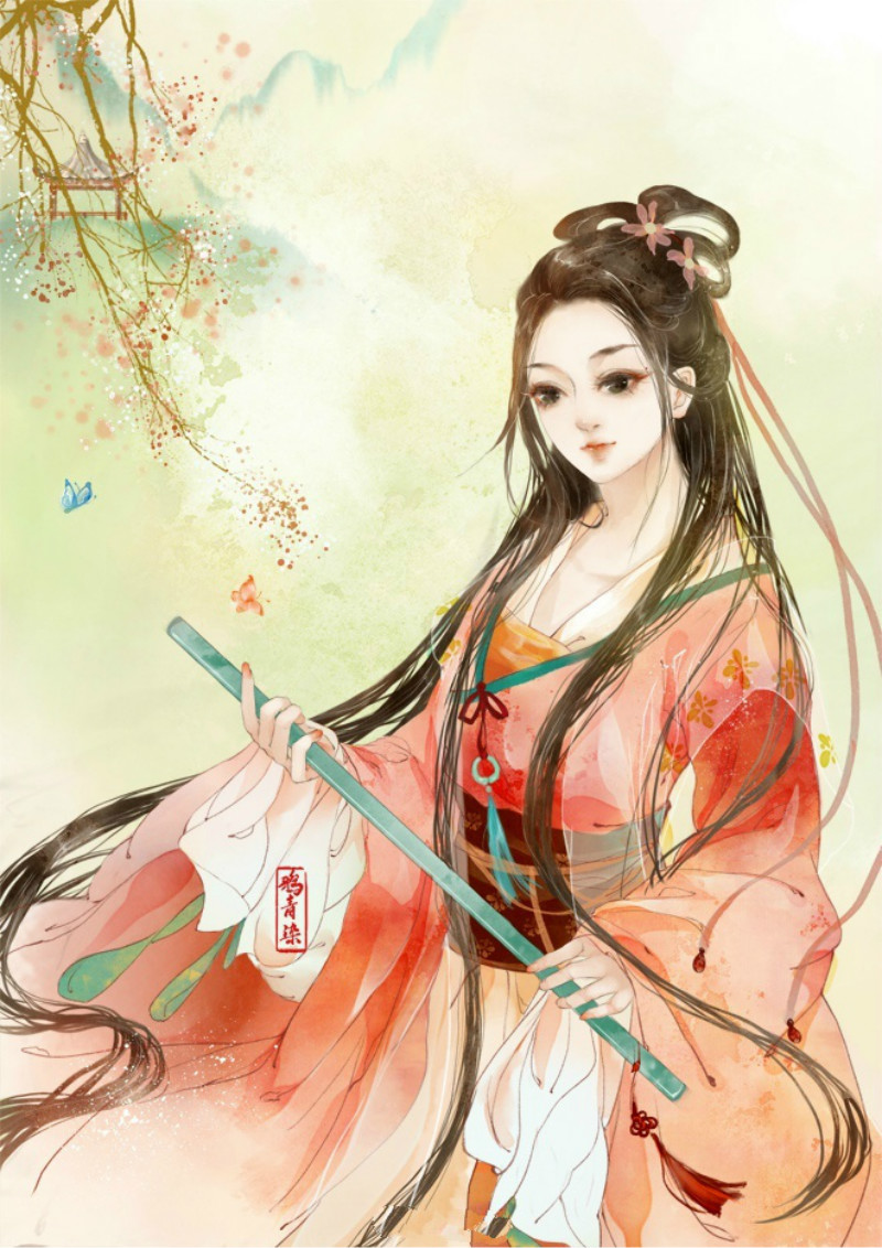 迷人的古風圖片女子，超美古風女子圖集(47張)