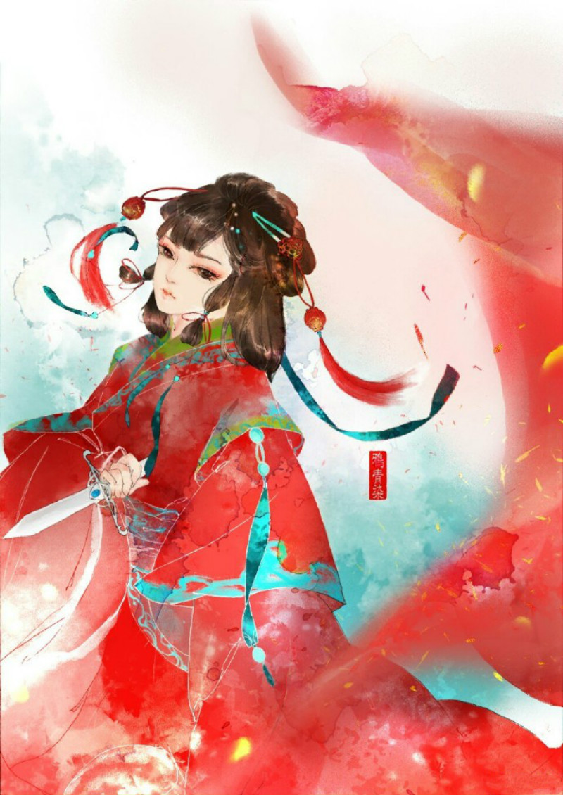 迷人的古風圖片女子，超美古風女子圖集(47張)