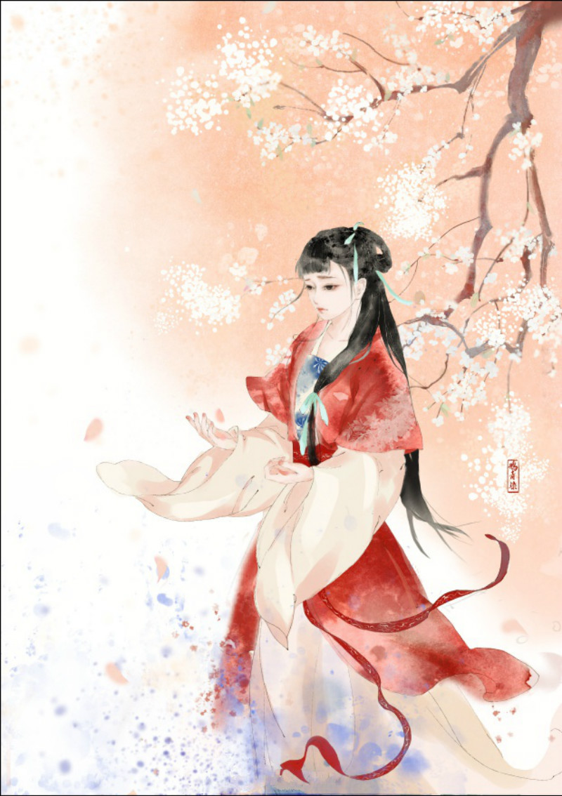 迷人的古風圖片女子，超美古風女子圖集(47張)