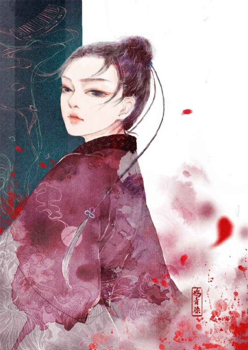 迷人的古風圖片女子，超美古風女子圖集(47張)