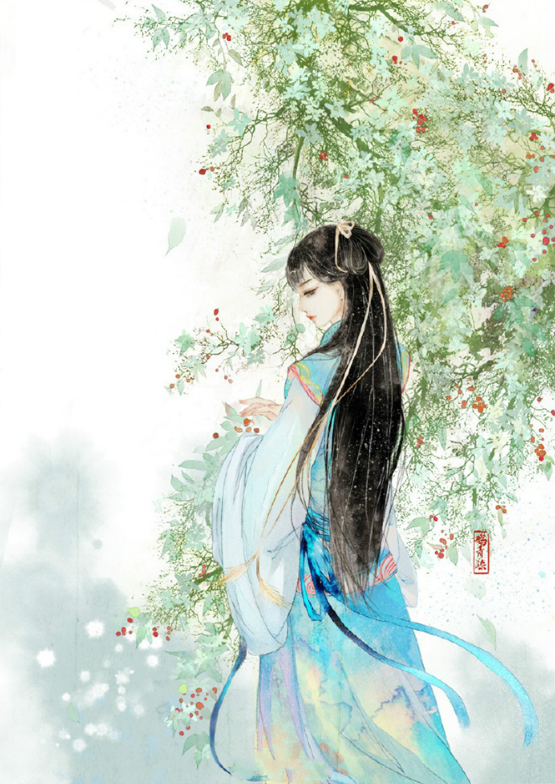 迷人的古風圖片女子，超美古風女子圖集(47張)