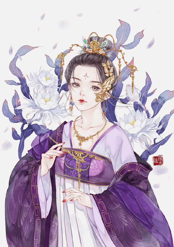 超美古風(fēng)女子圖集(38張)，高清古風(fēng)圖片欣賞