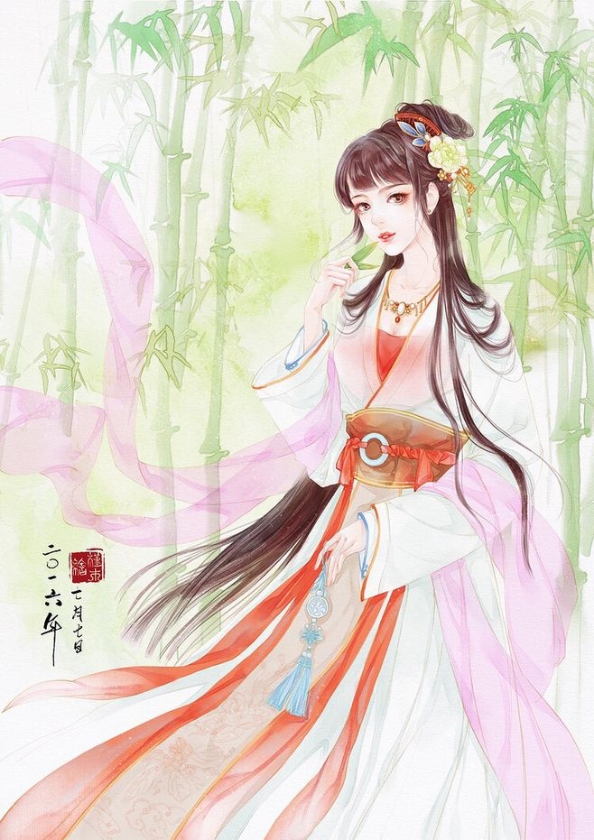 超美古風(fēng)女子圖集(38張)，高清古風(fēng)圖片欣賞