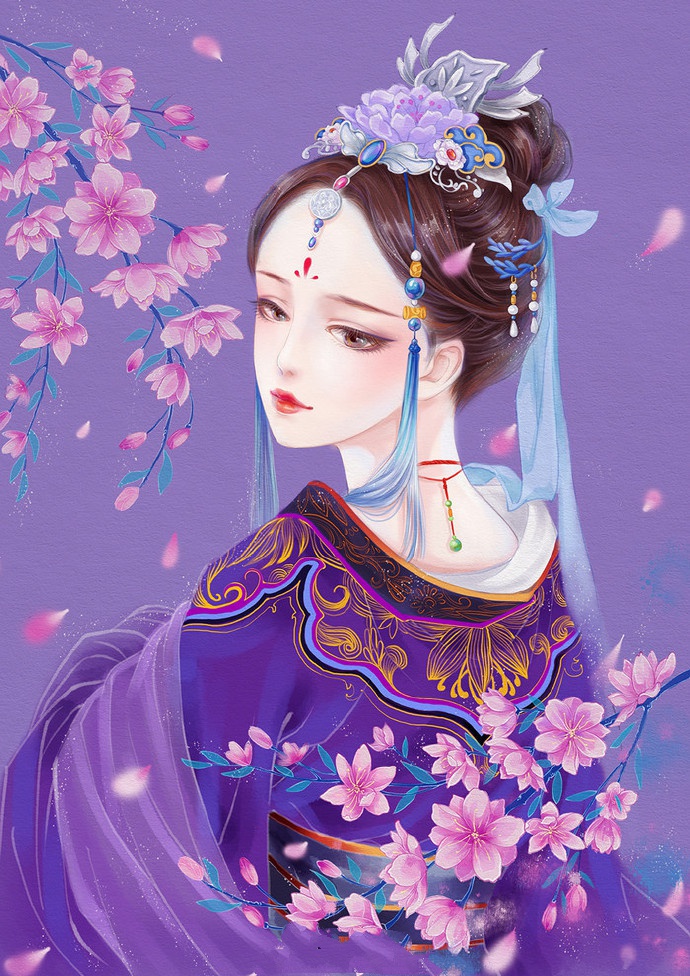 超美古風(fēng)女子圖集(38張)，高清古風(fēng)圖片欣賞