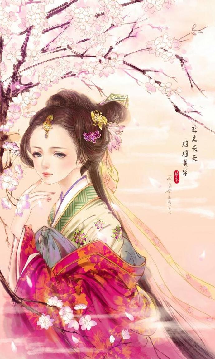 超美古風(fēng)女子圖集(38張)，高清古風(fēng)圖片欣賞