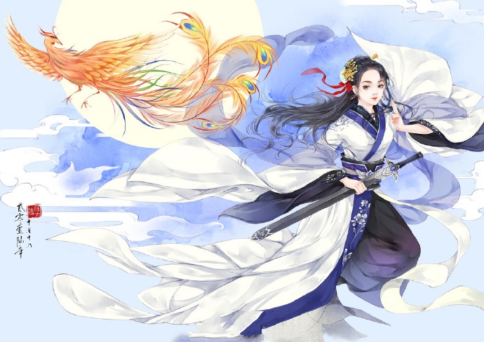 超美古風(fēng)女子圖集(38張)，高清古風(fēng)圖片欣賞