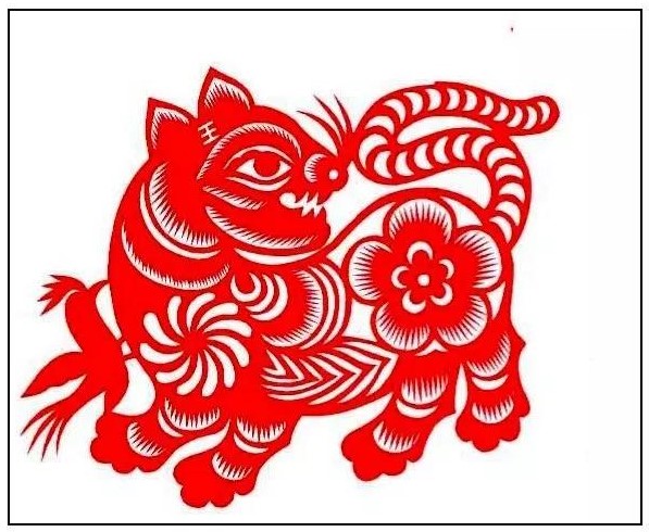 寅——賞“虎”剪紙，23張虎剪紙圖集