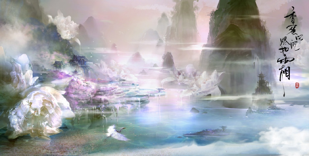 《香蜜沉沉燼如霜》高清壁紙圖，美的如仙境