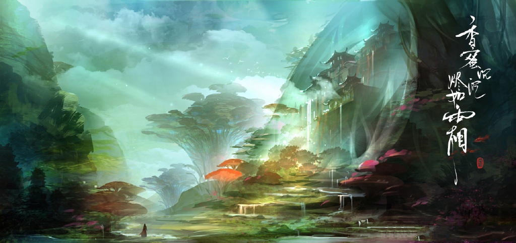 《香蜜沉沉燼如霜》高清壁紙圖，美的如仙境