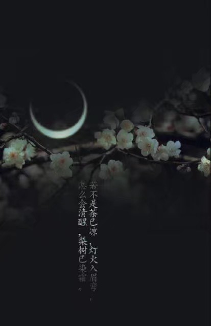 唯美帶文字古風(fēng)圖片，清新有意境古風(fēng)壁紙圖集