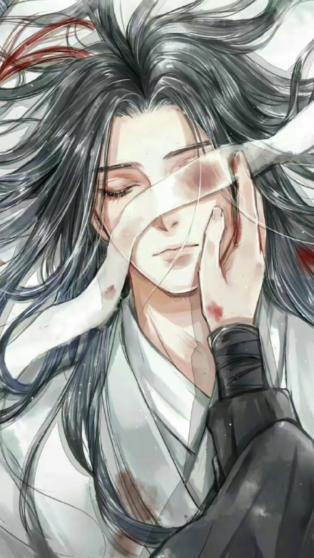 蒙眼古風(fēng)美男子手機(jī)壁紙圖集，超帥的古風(fēng)圖片