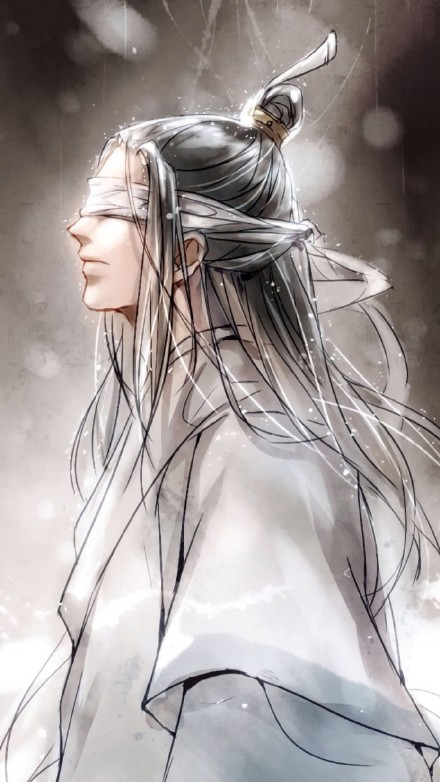 蒙眼古風(fēng)美男子手機(jī)壁紙圖集，超帥的古風(fēng)圖片