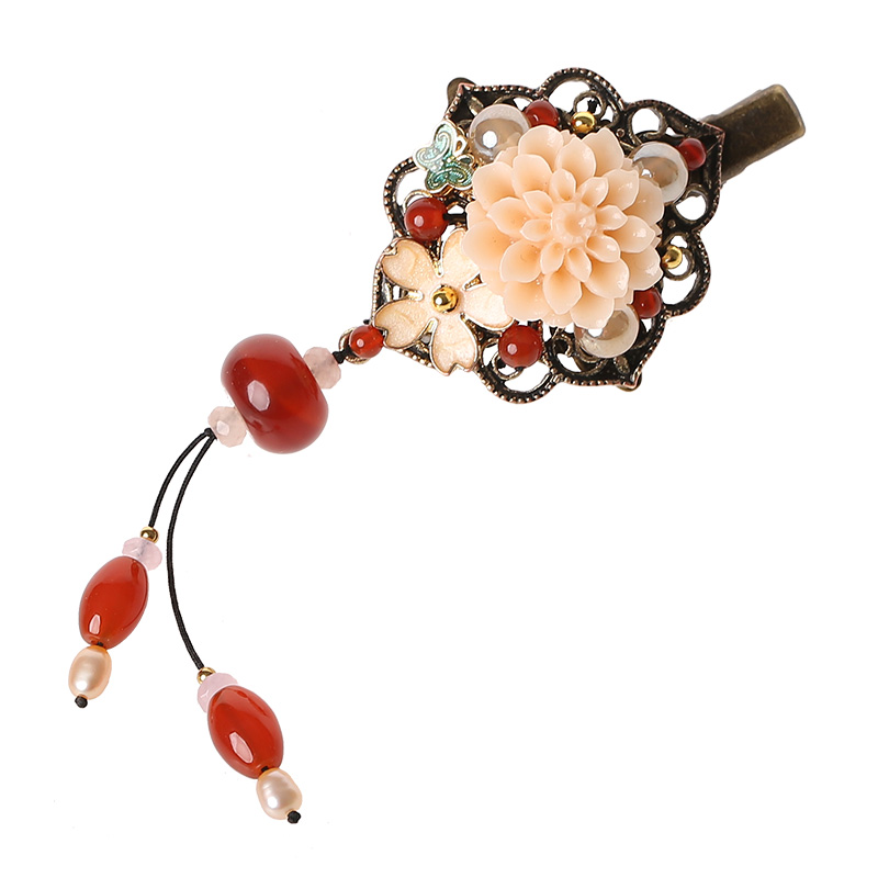 唯美精致古風(fēng)頭飾，樹脂花開的美！